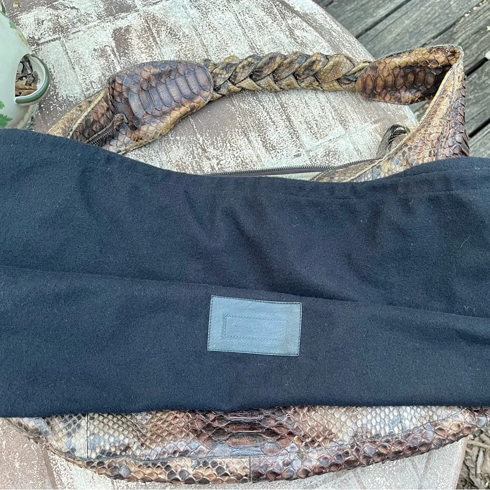 Nancy Gonzalez Reticulated Python Large Hobo Bag - Picture 8 of 8
